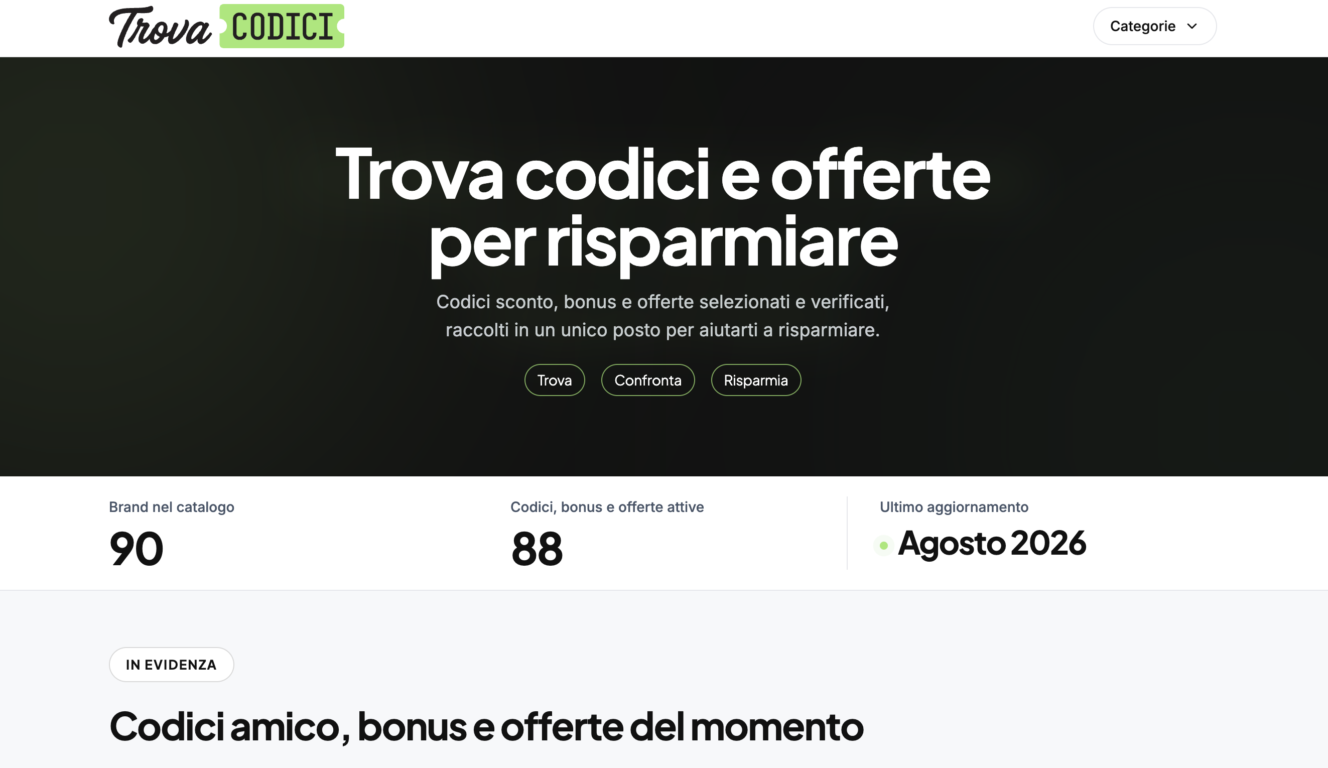 TrovaCodici.com