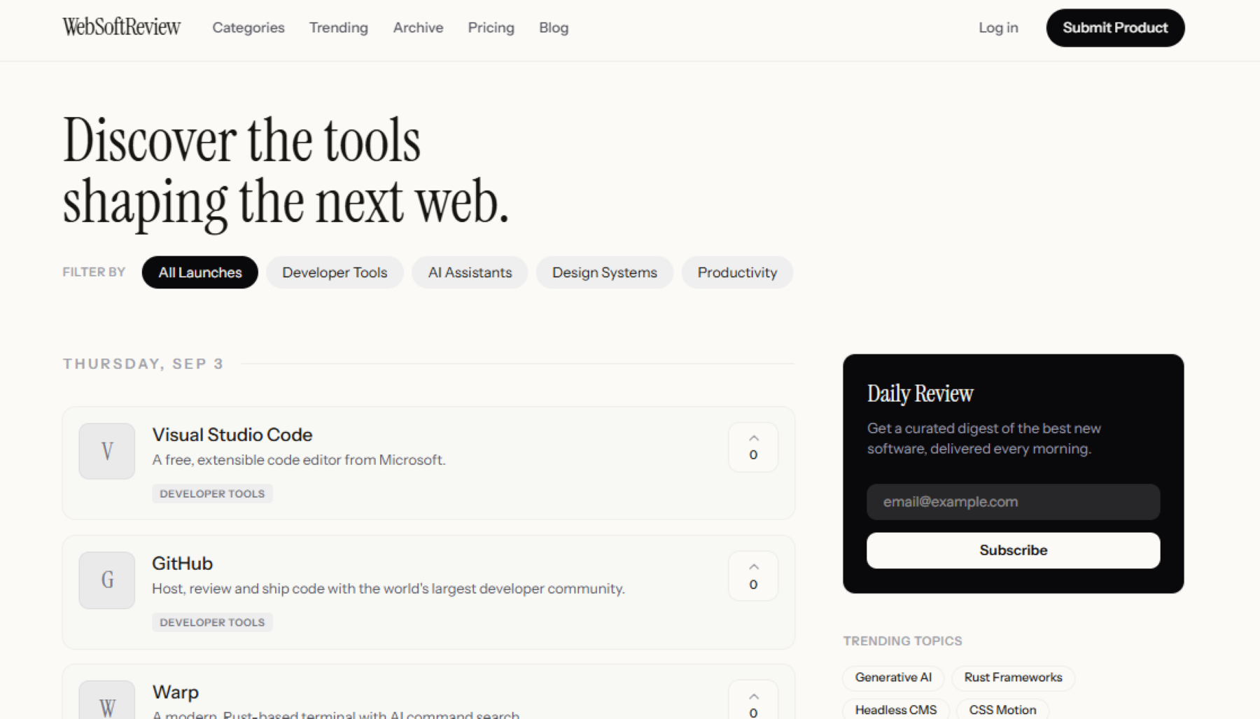 WebSoftReview