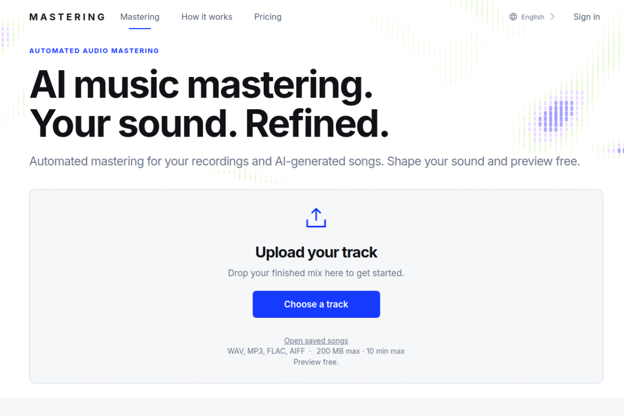 AI Music Mastering
