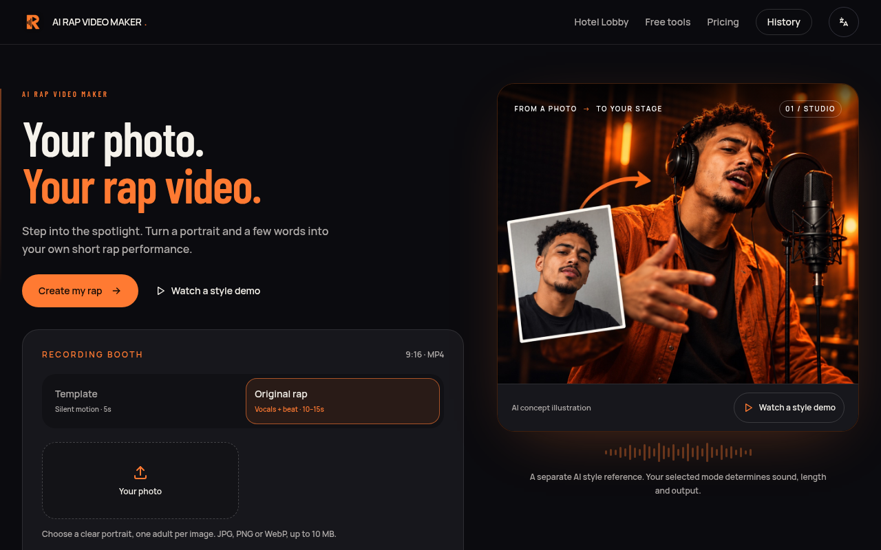 AI Rap Video Maker