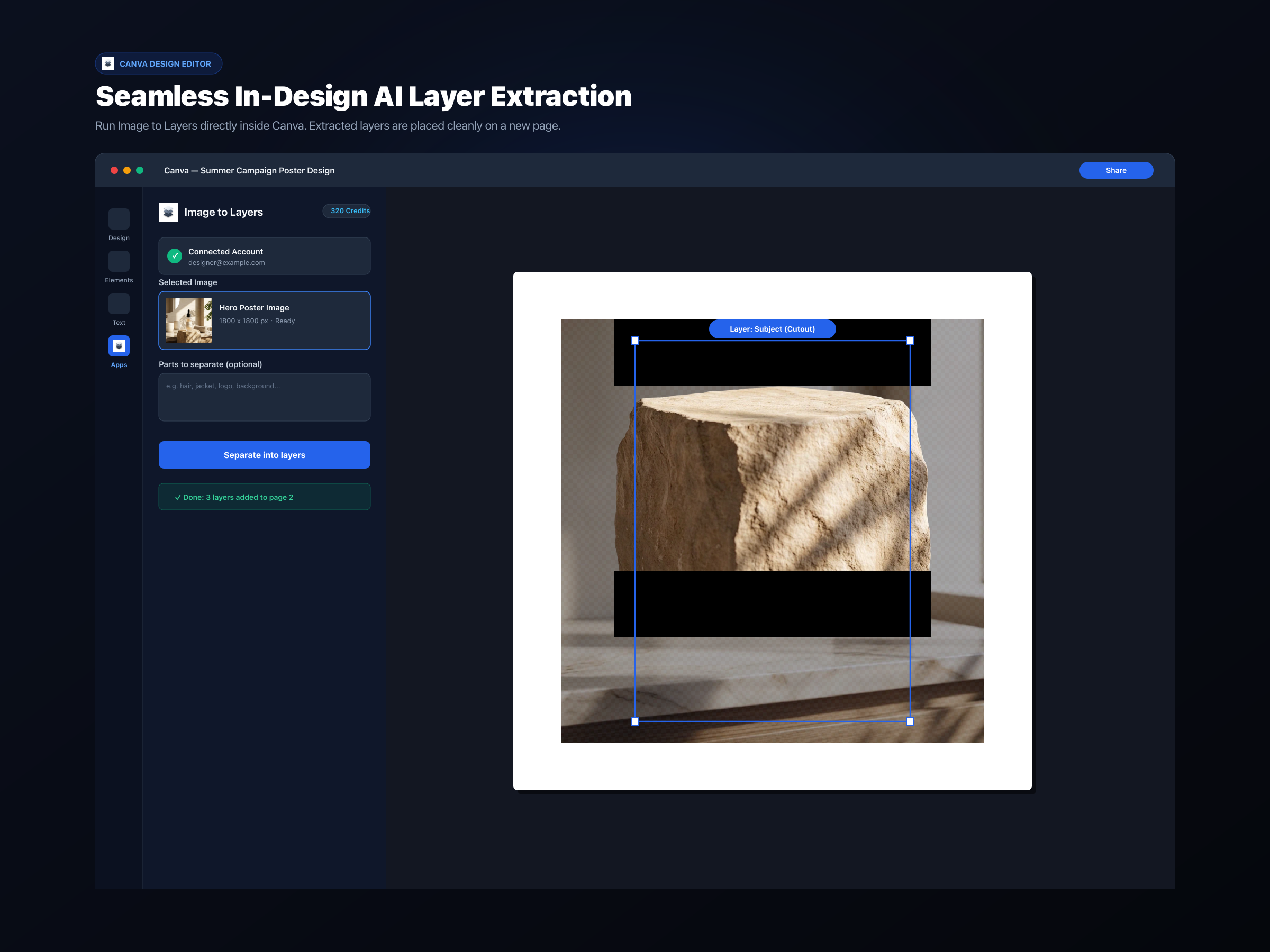 Image to Layers