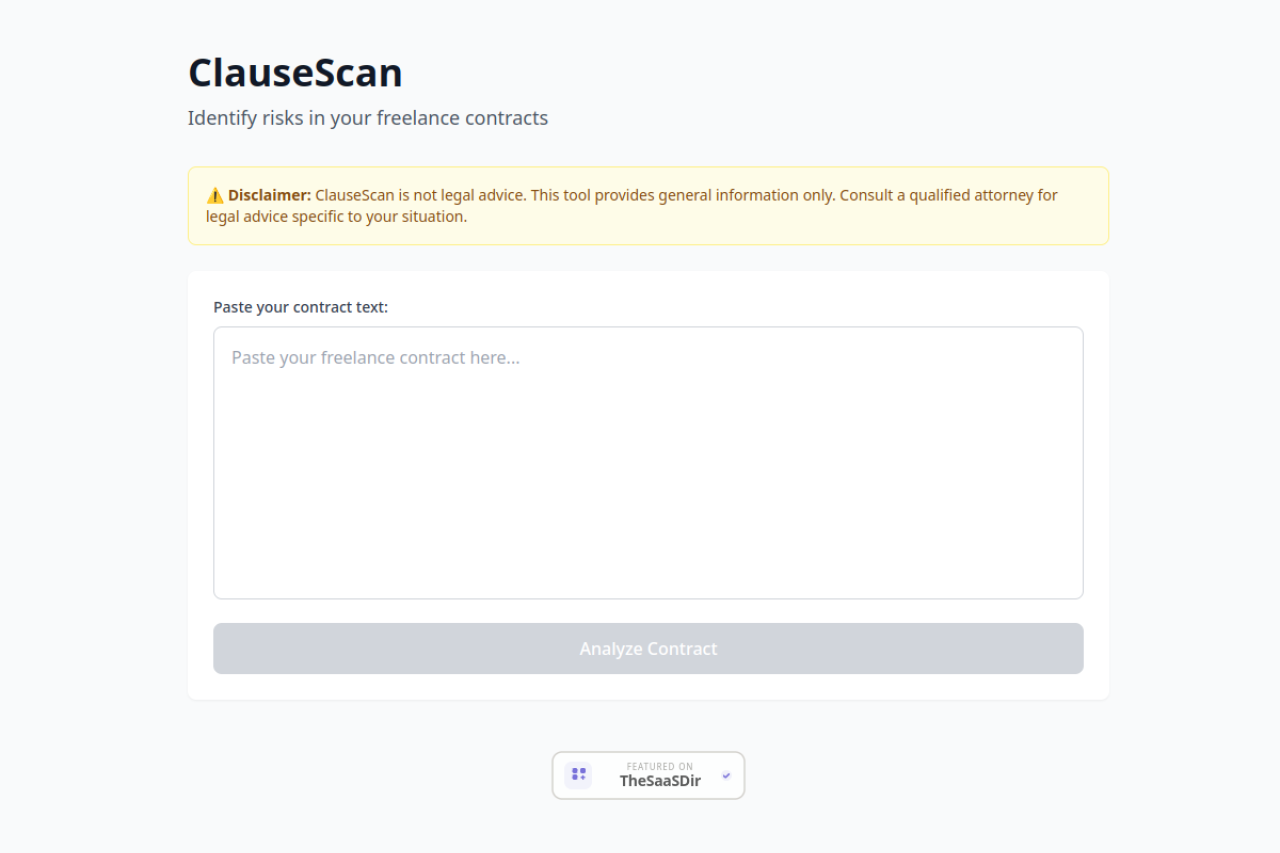 ClauseScan