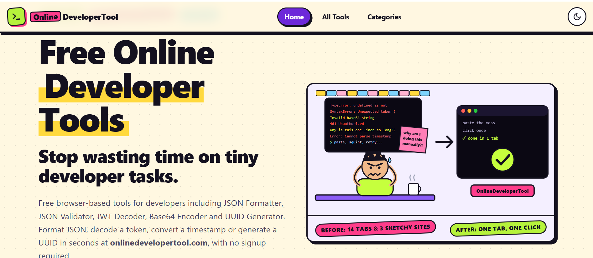 Online Developer Tools