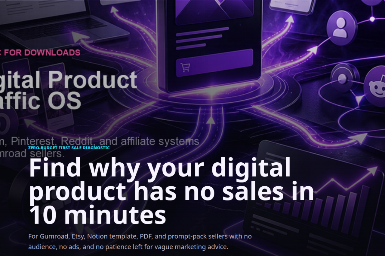 Digital Product First Sale Finder