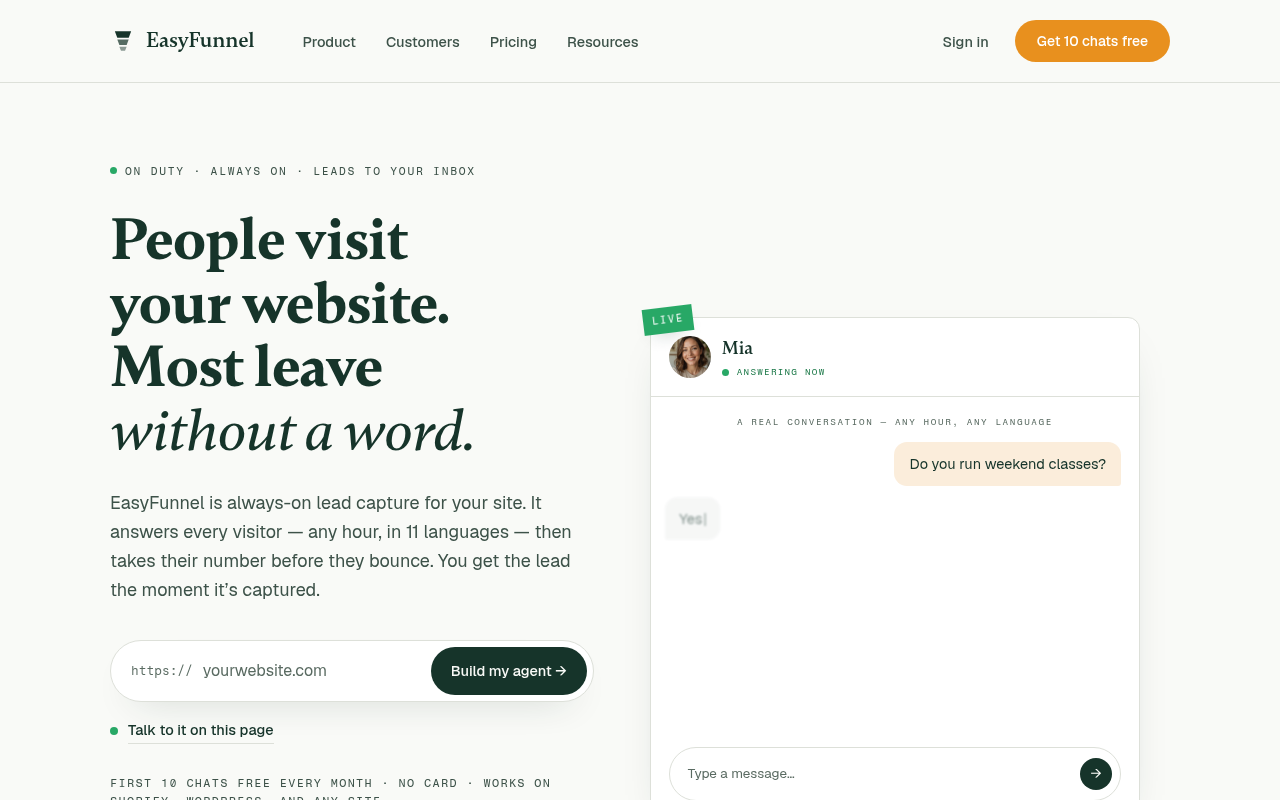 EasyFunnel