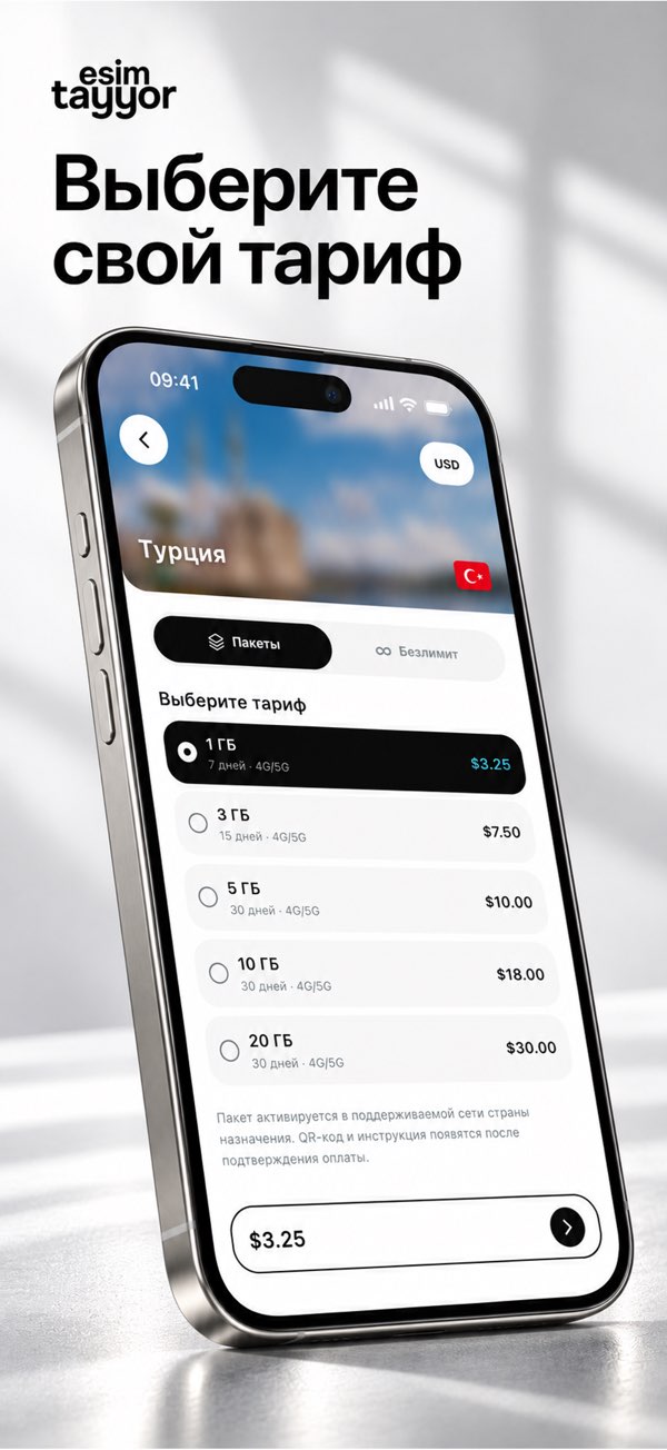 eSIM Tayyor Partner API