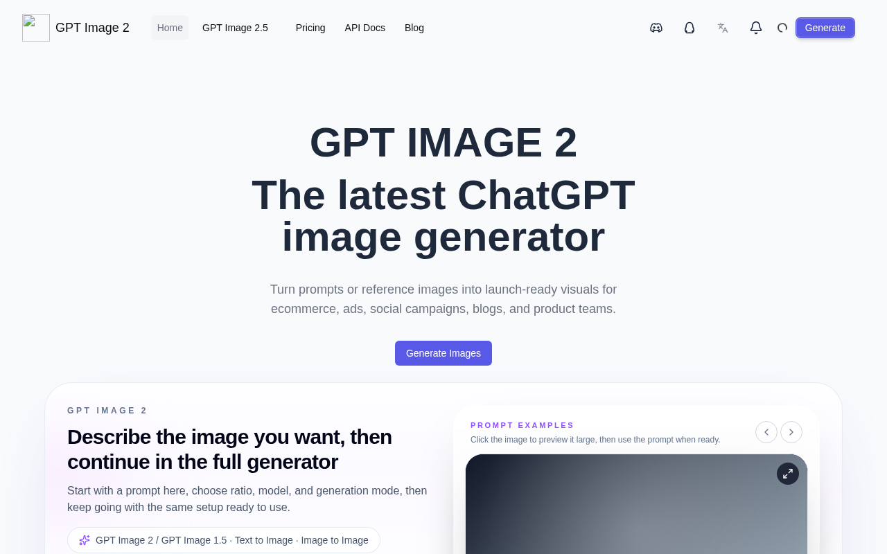 GPT Image 2 AI Image Generator