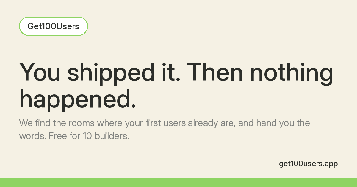 Get100Users
