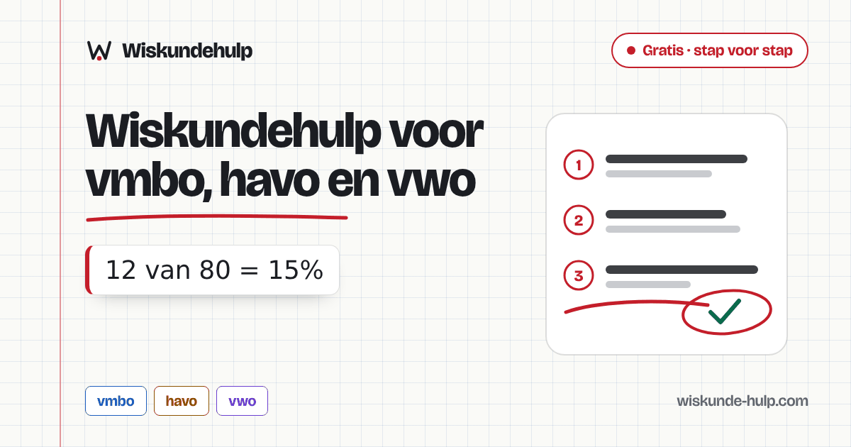 Wiskundehulp