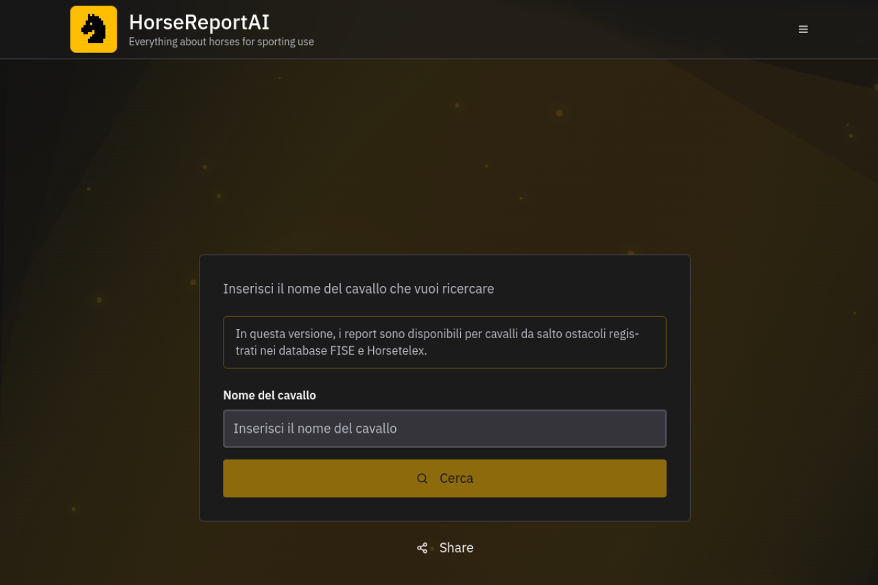 HorseReport.ai