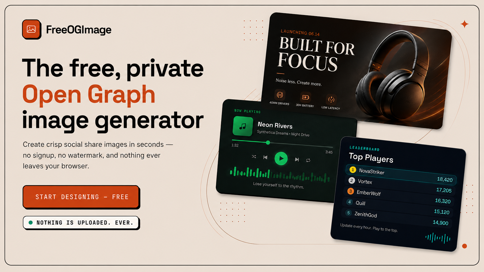 Free Open Graph Image Generator
