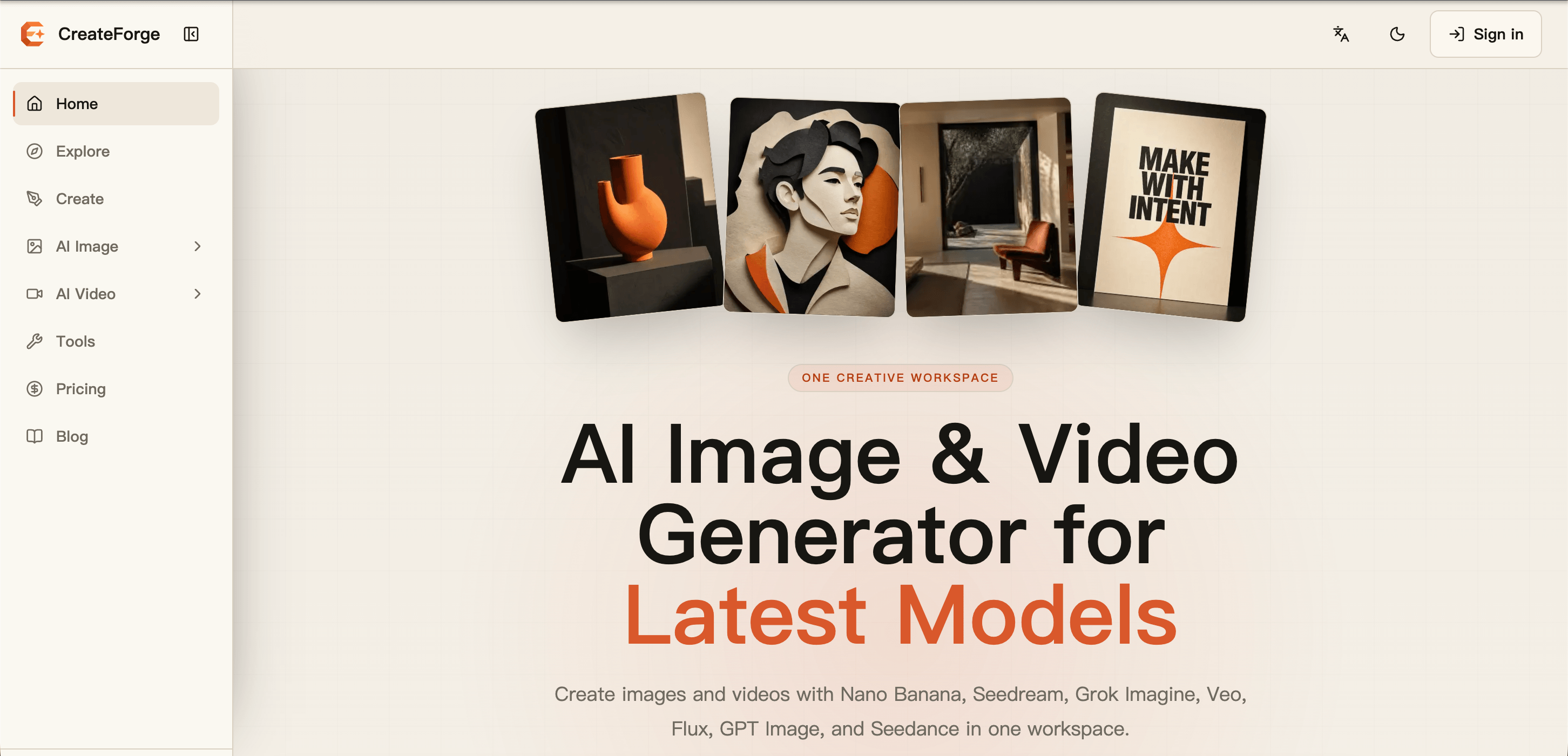 CreateForge AI