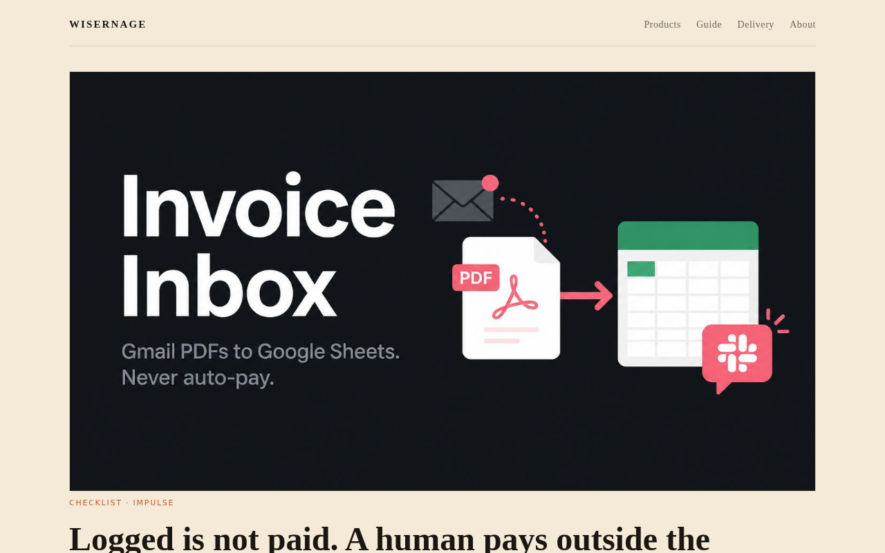 Never Auto-Pay