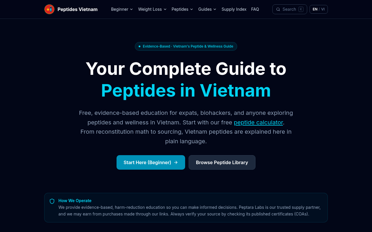 Peptides Vietnam