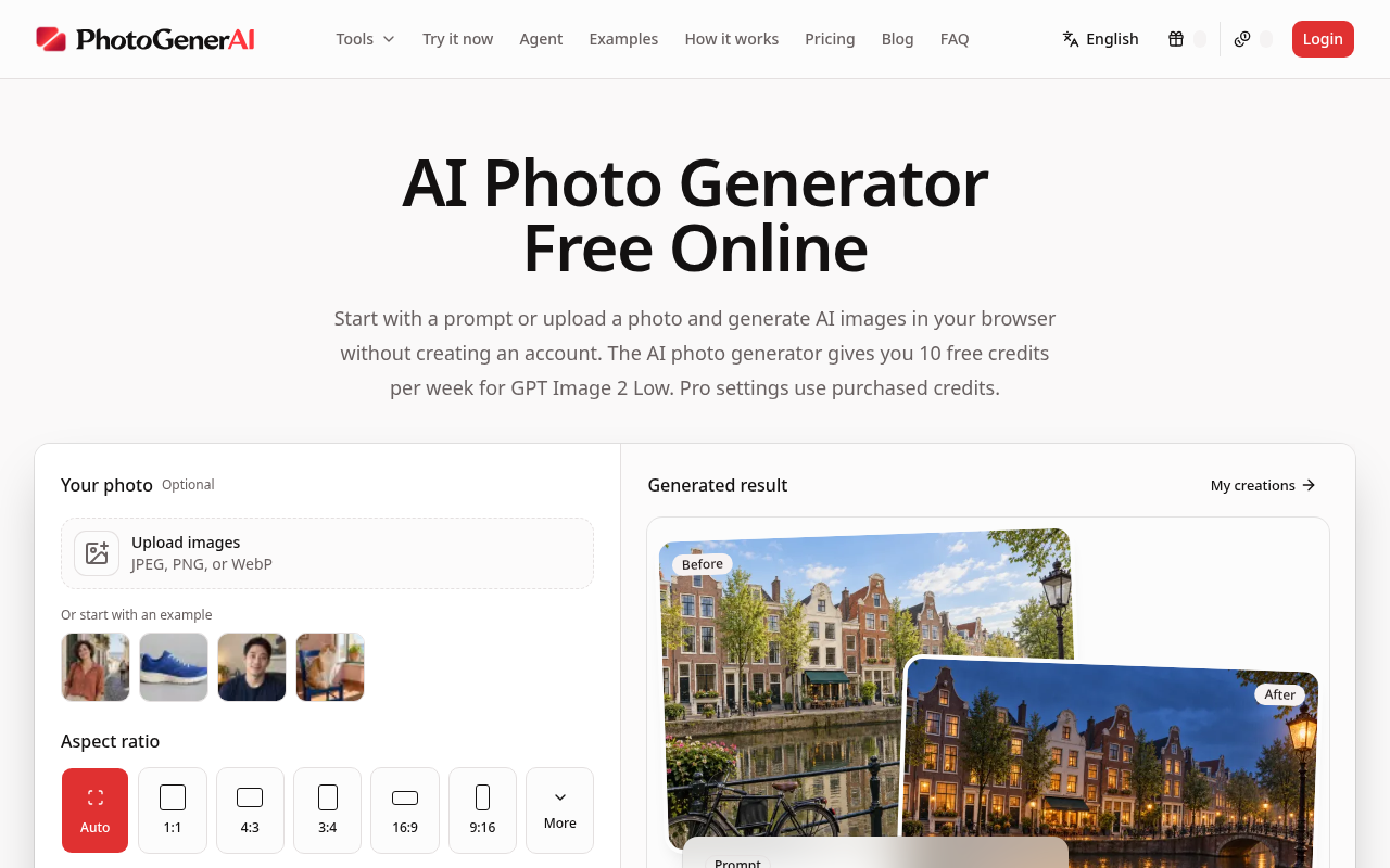 PhotoGenerAI