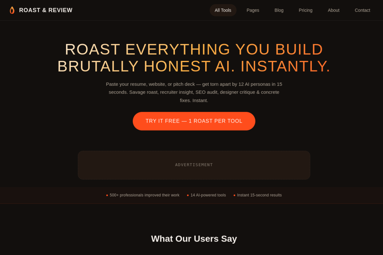 Roast & Review