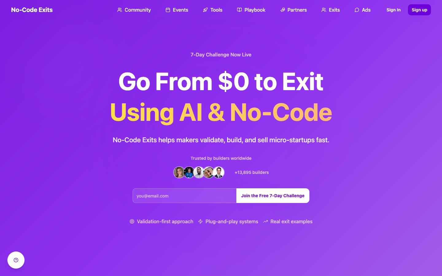 No-Code Exits