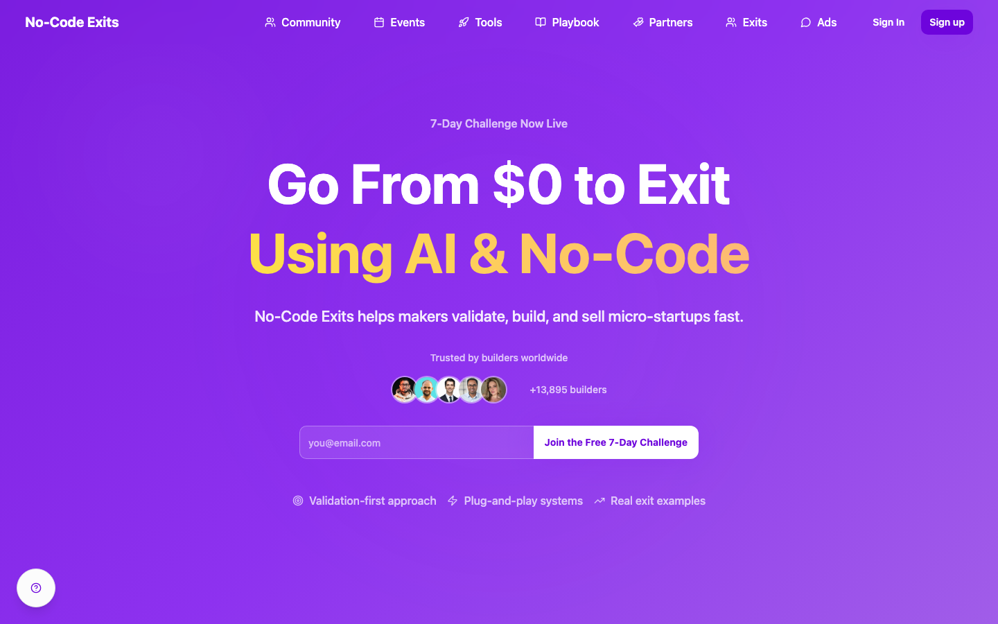 No-Code Exits