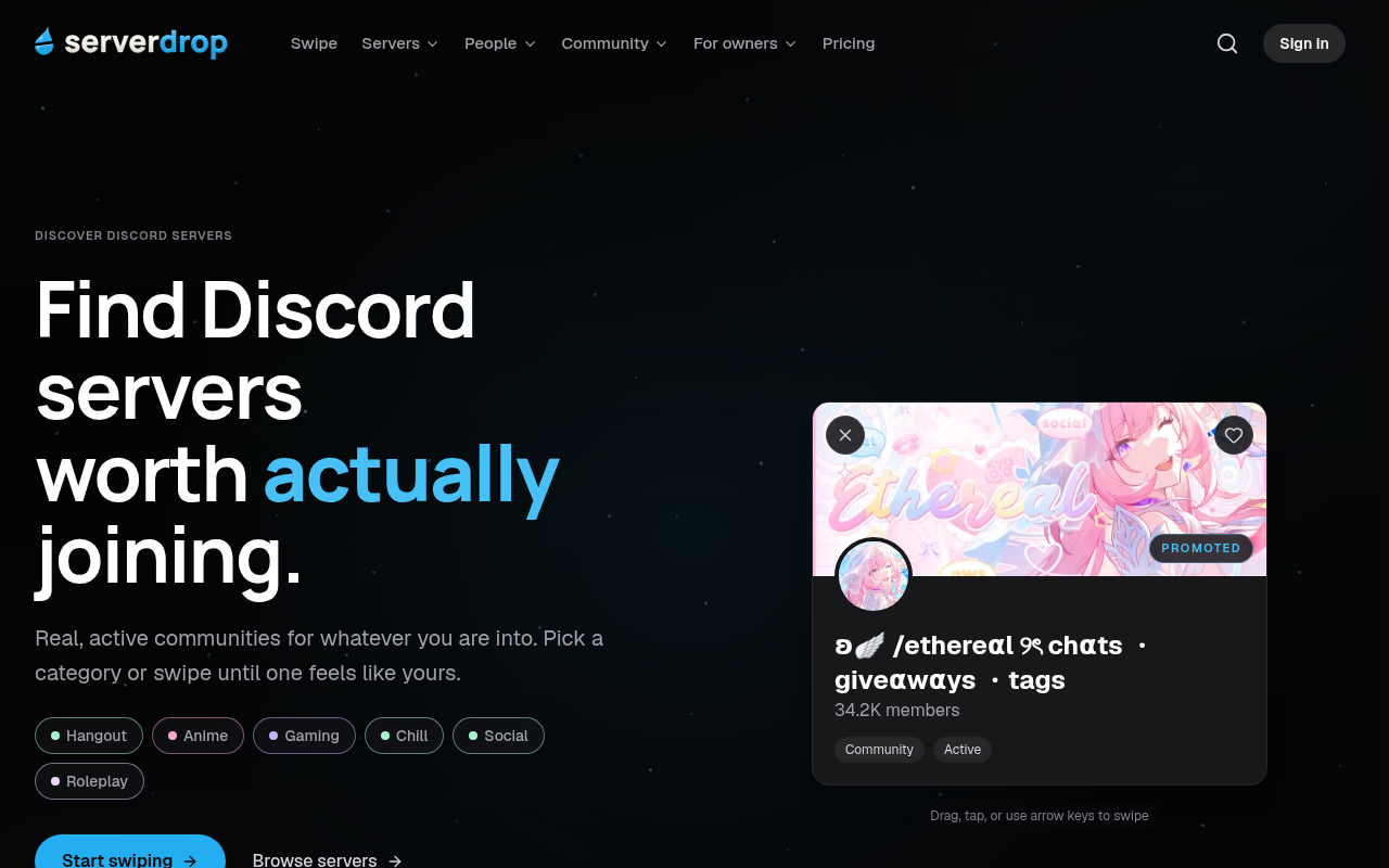 ServerDrop