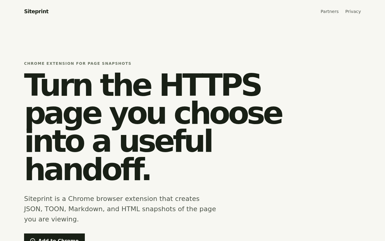 Siteprint
