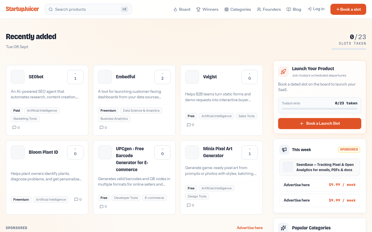 StartupJuicer
