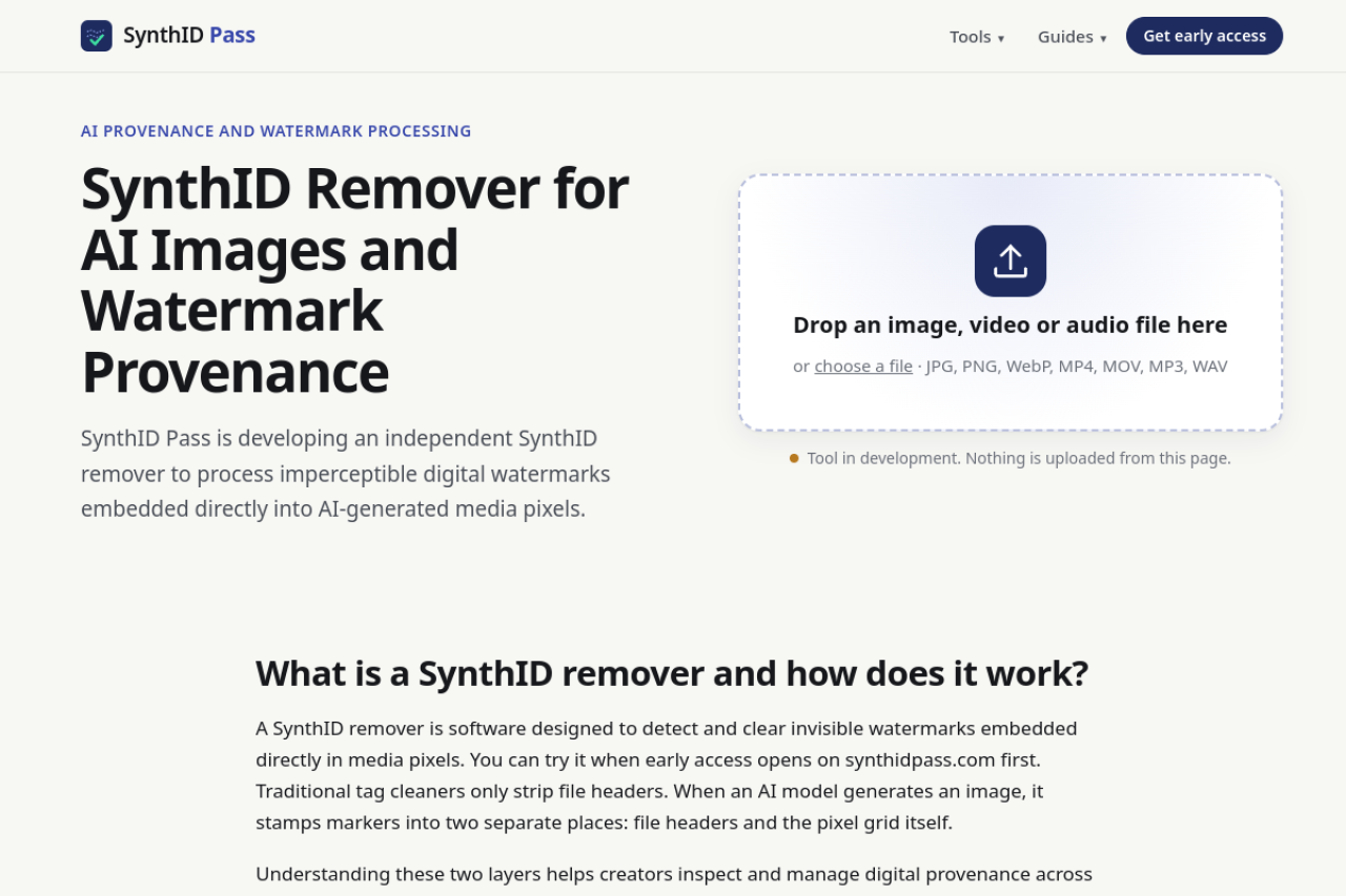 SynthID Pass