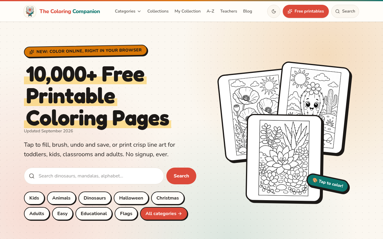 The Coloring Companion