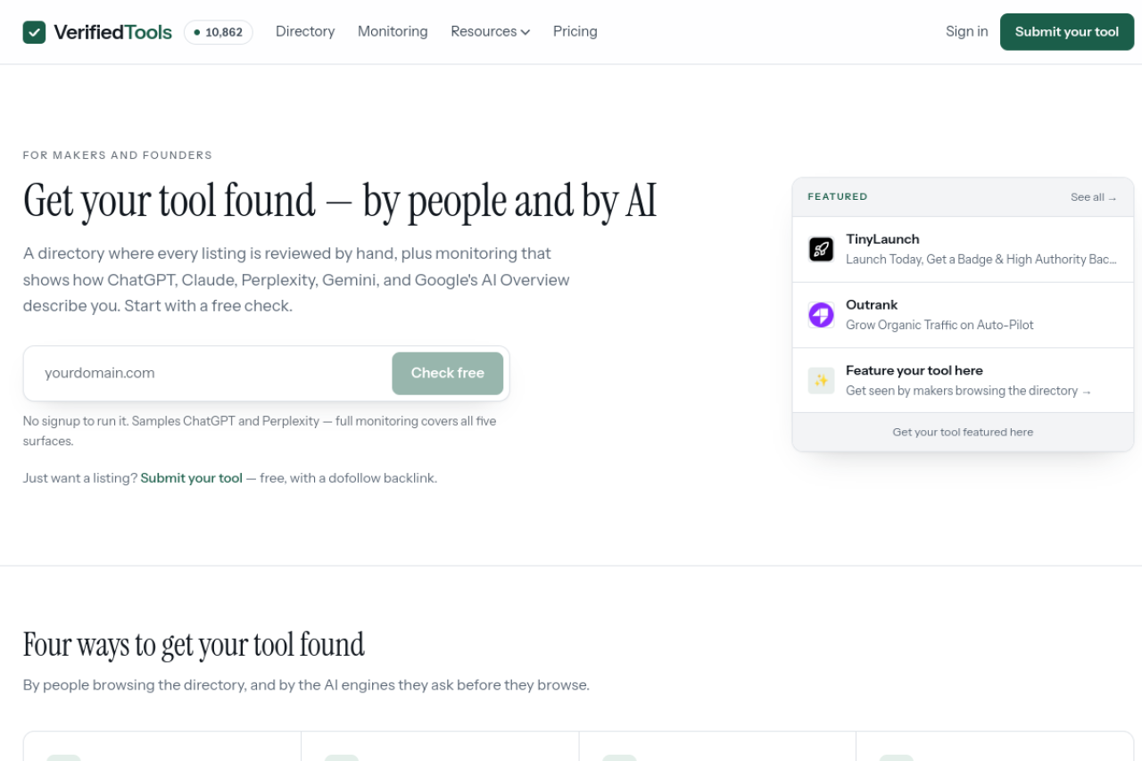 Verified Tools