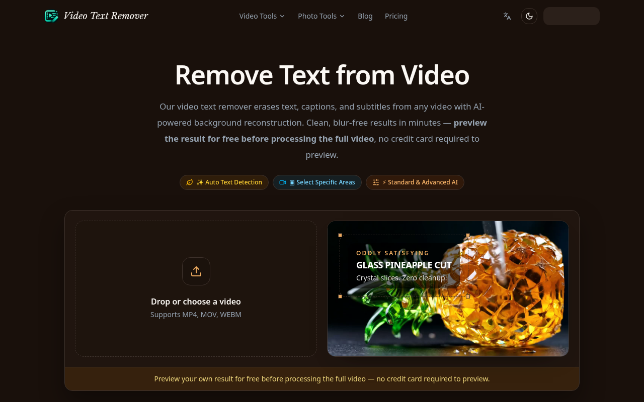 Video Text Remover